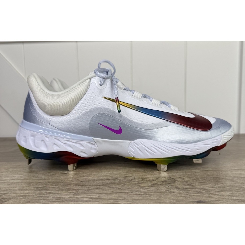 Nike Alpha Huarache Elite 4 Low Molded Baseball FD2745-106 Men's Size 14